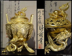 鑄銅龍足香爐 探秘日本工藝美術(shù)品T78的匠心與意蘊(yùn)